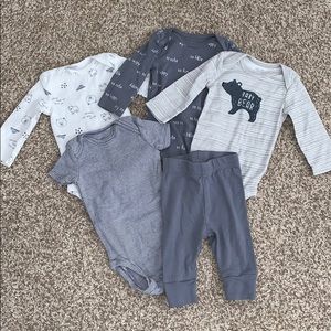 Bundle of Baby Boy Onesies/Pants